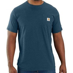 NWT Carhartt Men's Force Relaxed Fit Midweight Short Sleeve Pocket T-Shirt Sz M